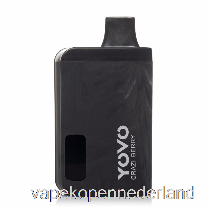 Elektronische Sigaret Vape Yovo Jb8000 Wegwerp Crazi Berry